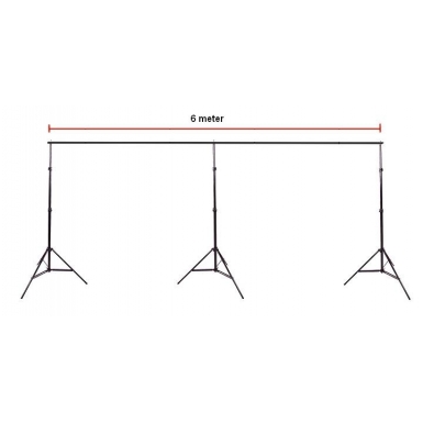 Bresser BR-D38 Aluminium Achtergrondsupport, 663 cm breed!